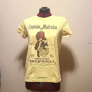 NWOT firefly Captain Mal t-shirt